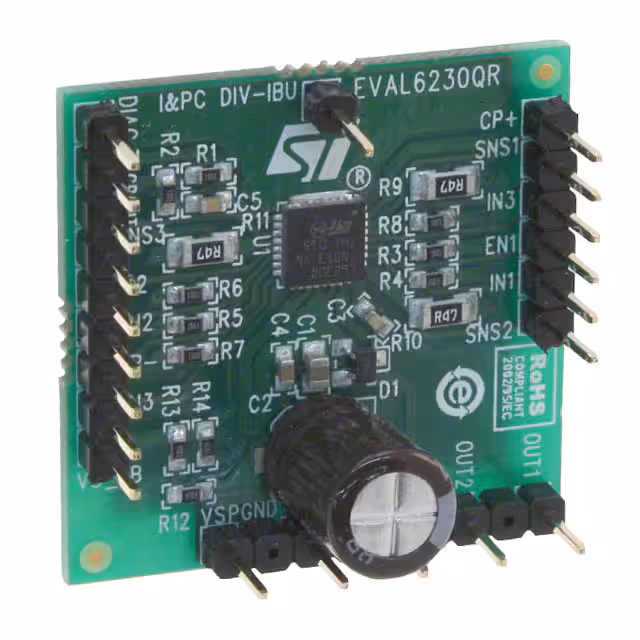 EVAL6230QR STMicroelectronics  Cartes et kits d'évaluation et de démonstration